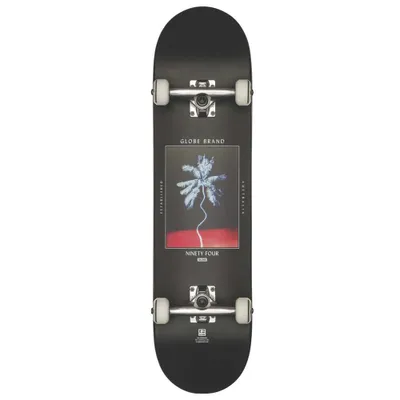Image de Globe Glb-Palm Off Complete, Skateboard (classique), Noir, Érable, Illustration, Blanc, 803 mm