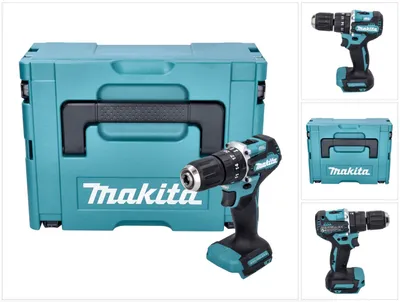 Image de Makita DHP 487 ZJ 18 V Perceuse-visseuse à percussion sans fil 40 Nm Brushless + Makpac - sans batterie, sans chargeur