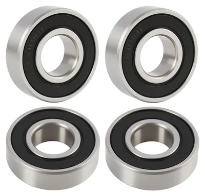 Kugellager 6006-2RS, 4 Stück, 30x55x13 mm, abgedichtet