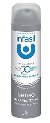 Produktbild von 6 x Infasil Deo Person Spray neutral Dreifacher Schutz 2 C 150 ml