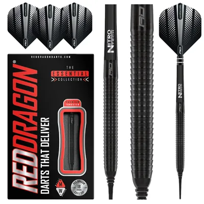 Produktbild von Red Dragon Razor Edge Black 85% Softdarts