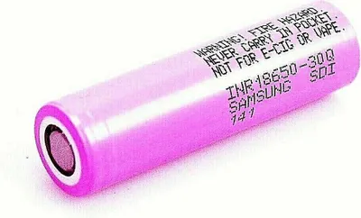 Produktbild von Samsung INR18650 - 30Q 3,6V -3,7V 3000mAh 15A Lithium Ionen Akku