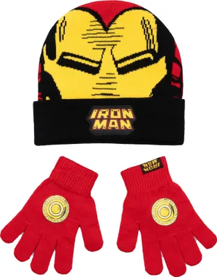 Produktbild von Iron Man - Mütze & Handschuhe für Jungen NS9316 (Einheitsgröße) (Rot)