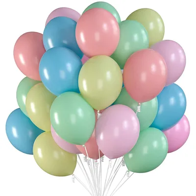 Produktbild von Luftballons Pastell - 30 Stück - Dekoration für Feiern - 25 cm Durchmesser - Bunt