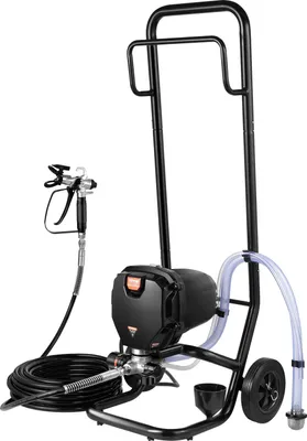 Zdjęcie produktu dla Opryskiwacz bezpowietrzny, 750 W, 3000 psi, wysokowydajny opryskiwacz elektryczny, opryskiwacze natryskowe Maszyna do malowania natryskowego Wysokociśnieniowy bezpowietrzny system natryskowy z wężem o długości 15 m