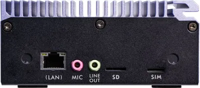 Zdjęcie produktu dla Shuttle Barebone Edge SPCEL12 J6412 SO-DDR4 turquoise