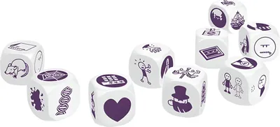 Produktbild von Asmodee Rory's Story Cubes Mystery, Würfel (6 Seiten), Erwachsener & Kind, Unisex, 6 Jahr(e), 20 min, Rory's Story Cubes