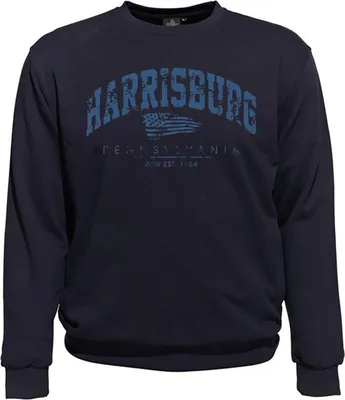 Produktbild von Übergrößen Sweatshirt AHORN SPORTSWEAR Harrisburg blau Navy 3XL