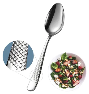 Produktbild von 12-teiliges Set gehämmter Dessertlöffel