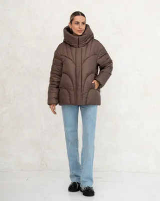 Produktbild von Damen-Winterjacke mit Kunstdaunen 0472 - XL  Schokolade A.G.