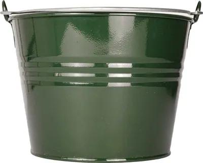 Obrázek produktu pro Mary's Garden Supplies 22 cm kbelík s kovovou rukojetí, barva zelená