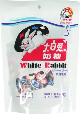 Produktbild von White Rabbit Creamy Candy 108g