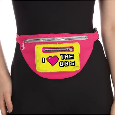 Produktbild von 80er Neon-Gürteltasche Kostümzubehör