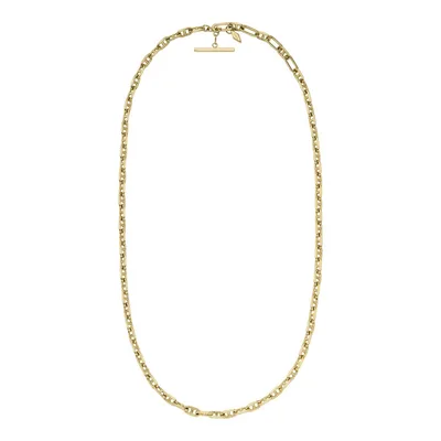 Produktbild von Fossil Ankerkette Damen Heritage D-Link Metall Goldfarben JA7209710