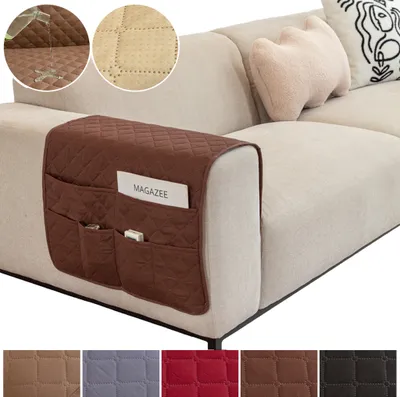 Produktbild von Armlehnenschoner Armlehnenbezüge Sesselschoner Sofaschoner Arm Abdeckung Armlehne Armkappen , für Sessel, Sofa, Sessel, Couch