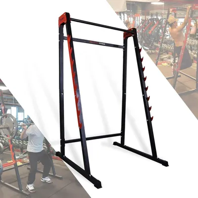 Produktbild von Werde mit diesem Squat-Rack zum Kraftpaket! Squat-Rack, Hantelständer