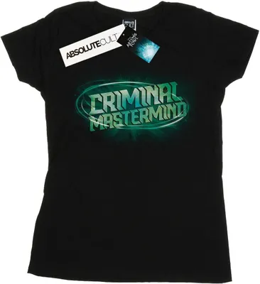 Produktbild von Disney - "Criminal Mastermind" T-Shirt für Damen BI8591 (XXL) (Schwarz)