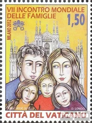 Produktbild von Briefmarken Vatikanstadt 2012 Mi 1742 (kompl.Ausg.) postfrisch Weltfamilientreffen