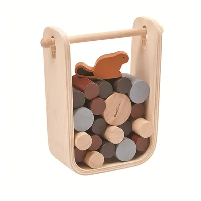 Obrázek produktu pro PlanToys Dřevěná hračka Timber Tumble