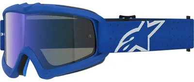 Zdjęcie produktu dla Okulary motocrossowe Alpinestars Vision Vesta Mirror, kolor niebieski/biały, uniwersalny rozmiar