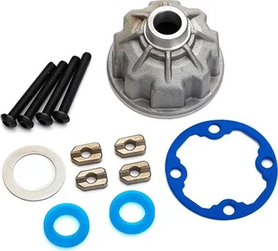 Produktbild von Traxxas Diff-Gehäuse Alu mit Dichtungen