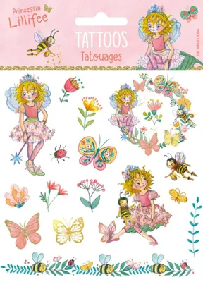 Produktbild von Tattoos - Prinzessin Lillifee (Schmetterling)