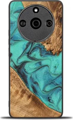 Immagine prodotto di Cover in legno Bewood Unique - Turchese per Realme 11 Pro / 11 Pro+