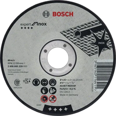 Produktbild von PRO Stainless Steel and Metal Trennscheibe, 150 x 1.6 x 22.23 mm, gerade, oSa