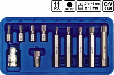 Produktbild von Vielzahn Stern Nuss Einsätze Bitsatz 11 tlg