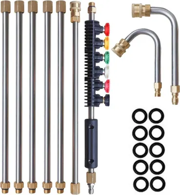 Produktbild von 4000 PSI Hochdruckreiniger-Verlängerungslanze, Ersatzlanze, Dachrinnenreinigerdüse