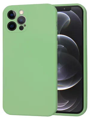 Produktbild von Techsuit Soft Flex Back Cover Hülle für Apple iPhone 12 Pro - Mintgrün