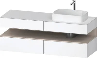 Produktbild von DURAVIT QA4778091180010 QTG KWTU WH Ek. 1600x550x600 Wß Mt. H