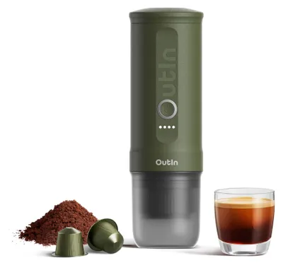 Obrázek produktu pro Přenosná elektrická kávovar na espresso – lehký a kompaktní