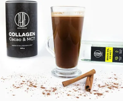 Image de BrainMax Pure® Collagène Cacao & MCT, 300 g