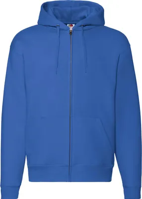 Produktbild von Fruit of the Loom Premium Herren Hooded Sweat Jacke Kapuzenpullover, Größe:S, Farbe:Charcoal
