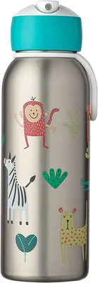 Obrázek produktu pro Mepal 2 Stück thermoflasche flip-up campus 350 ml - animal friends 107458065373