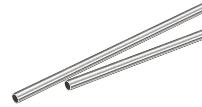 2x Edelstahl-Kapillarrohr 4 mm x 0,3 mm, 250 mm