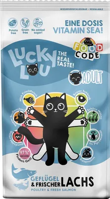 Produktbild von Lucky Lou Adult Geflügel & Lachs 750 g
