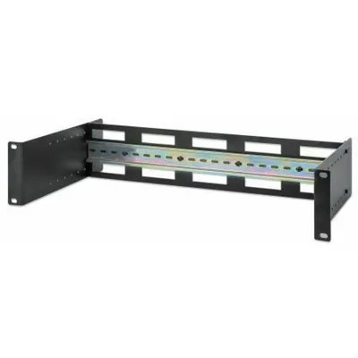 Produktbild von INTELLINET Tiefenverstellbarer 19"DIN-Hutschienenträger 2HE