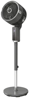 Produktbild von Standventilator Luftzirkulator Lüfter mit 8 Geschwindigkeitsstufen LED-Display Fernbedienung Timer 90° Oszillation Grau