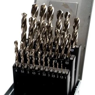 Produktbild von Koronet Bohrer-Set HSSCo 1-13 mm 25-teilig DIN338