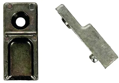 Image de Gâche galet pour oscillo-battante 2 PVC - FERCO - 9-30256-00-0-1