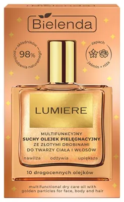 Obrázek produktu pro Bielenda Lumiere Suchý olej na obličej, tělo a vlasy 50 ml
