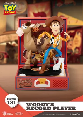 Image de Série Toy Story Record Player Figurine en PVC Woody's Record Player 13 cm