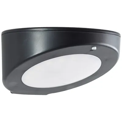 Produktbild von LED-Außenwandleuchte, Solar, Bewegungsmelder, 520 lm, 4000 K, schwarz