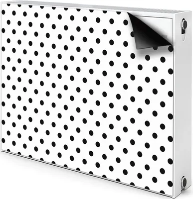 Produktbild von Magnet Heizkörper-Abdeckung Verkleidung Abdeckung Heizkörperabdeckung 110x60 cm  - Dots