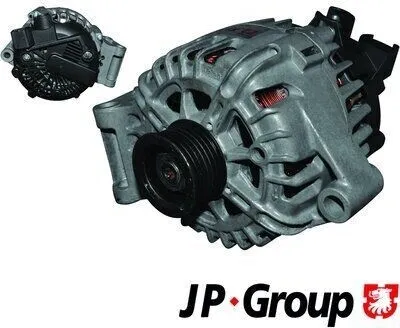 Produktbild von JP GROUP 1590104600 Lichtmaschine Generator LiMa 120A 14V für FORD Fiesta Mk6 Schrägheck (JA8, JR8) FOCUS III Turnier MONDEO IV Turnier (BA7)