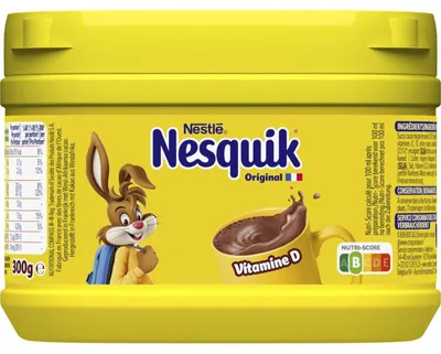 Produktbild von Nestlé Nesquik Kakao Pulver 300g – Schokoladiger Trinkkakao, vitaminreich, schnell löslich