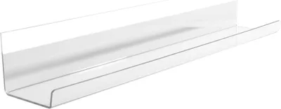 Produktbild von SIGEL GL198 Stifteschale Artverum, 50 cm, glasklar, 500x75x90 mm