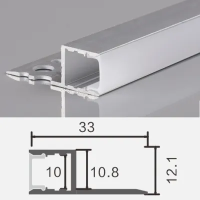 Produktbild von 2m LED Alu Profil Unterputz Rigips Trockenbau Schiene Kanalprofil mit Milchglas Abdeckung Kanal System für LED-Streifen Profil H-3